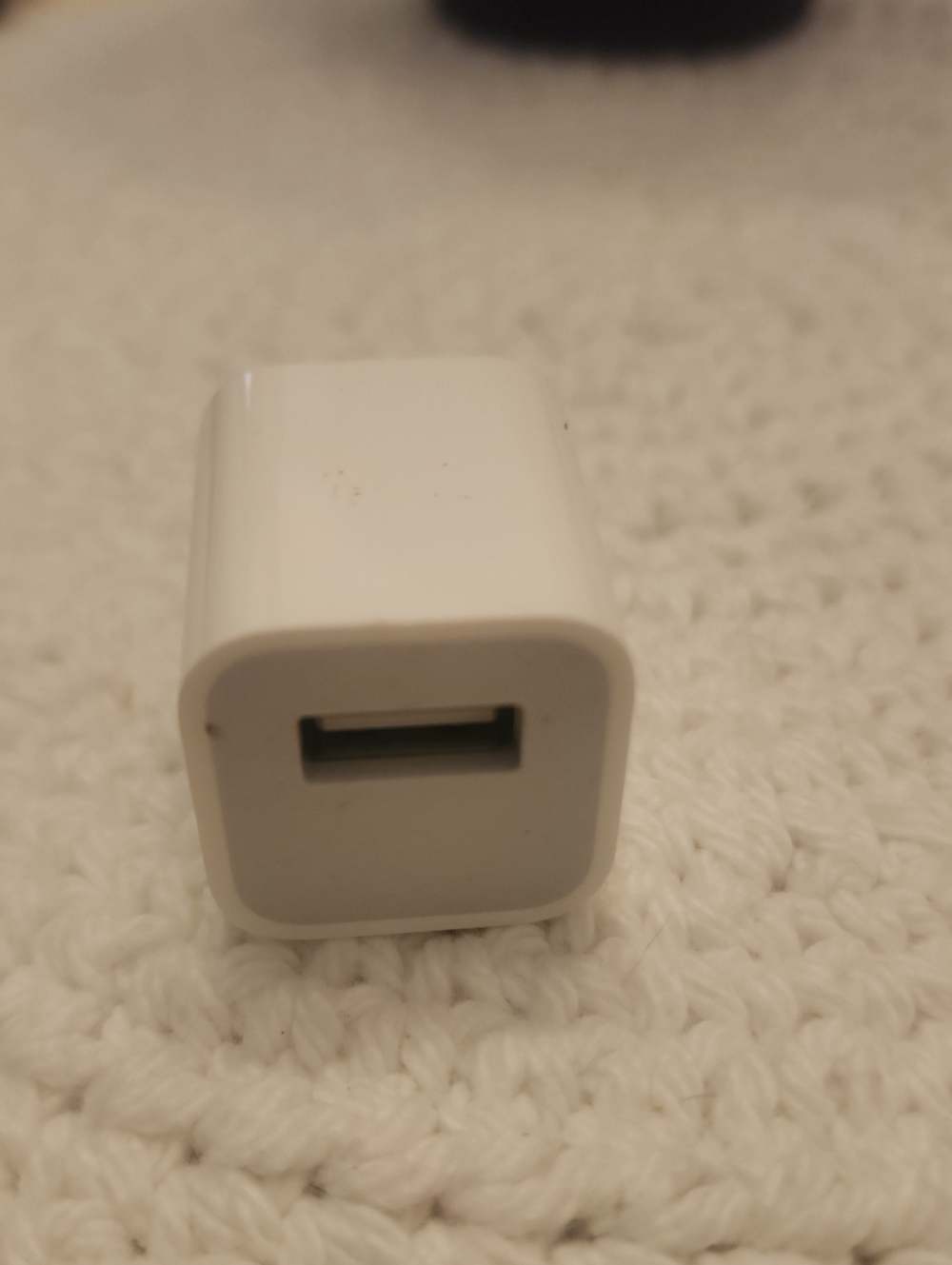 Apple White USB Wall Charger Adapter